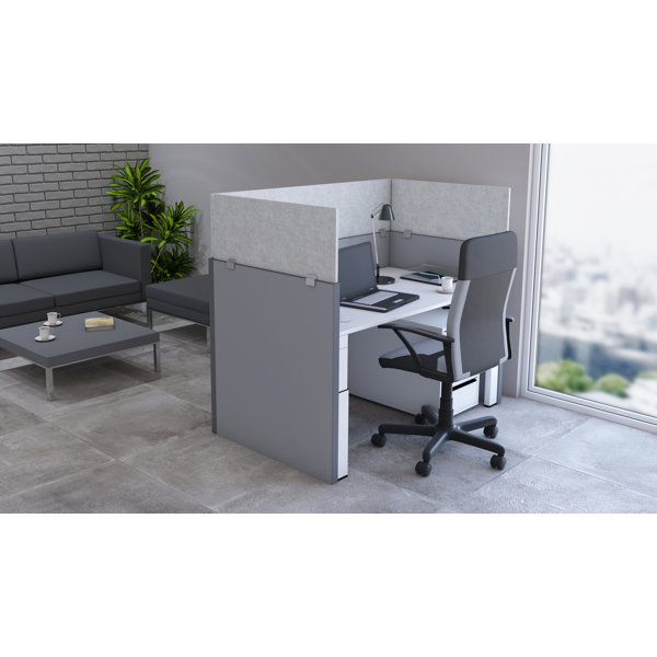 OBEX Cubicle Wall Panel Extender with Standard Brackets & Reviews Wayfair